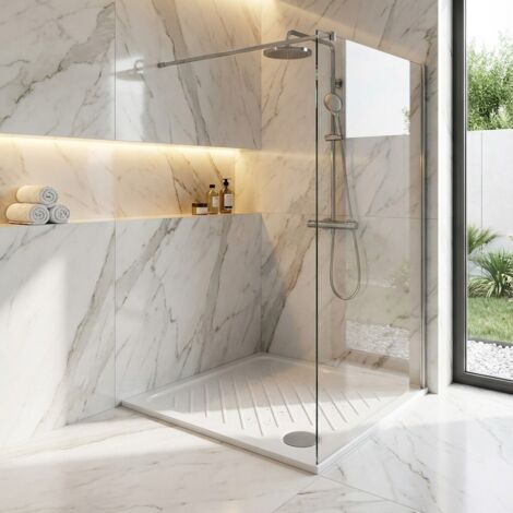 Piatto doccia quadrato 80x80 cm con scarico laterale – Gemma 2  Ceramica Dolomite