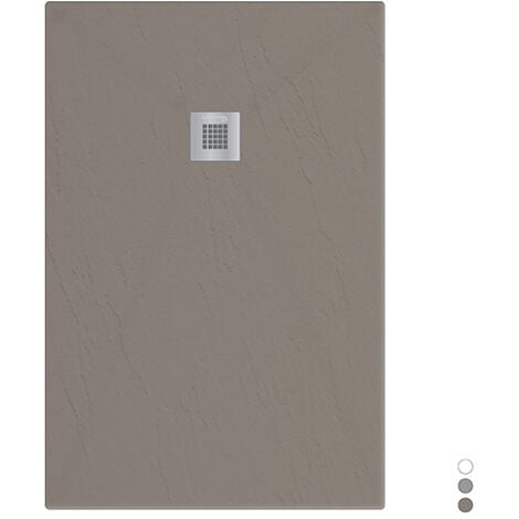 Piatto Doccia Stone 80X120 H2,6 Resina Bianco