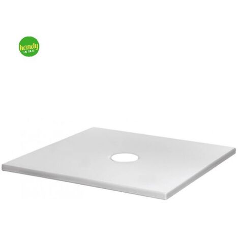 Piatto doccia rettangolare in ceramica modello solodue h.2 cm 80x100 AZZURRA