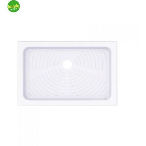 Piatto doccia rettangolare porcellana 120x80cm Azzurra serie orione