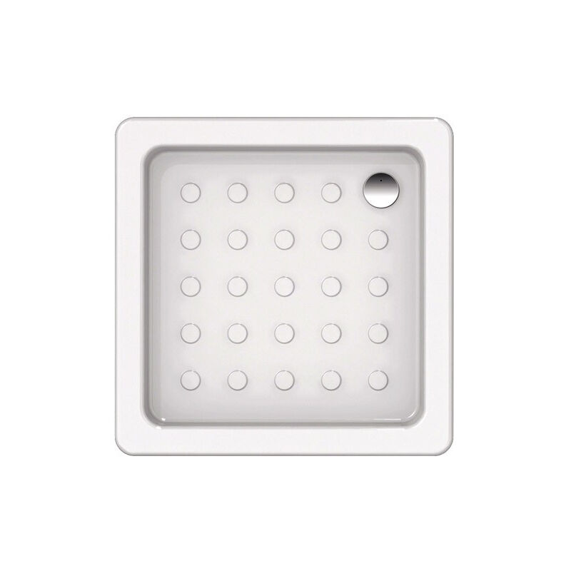 Piatto Doccia Angolare 65x65.Piatto Doccia Sole In Ceramica 65x65 H10 Quadrato Pd65