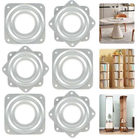 Cuscinetto Per Giradischi Lazy Susan Con Piastra Girevole Quadrata In - Foto 13
