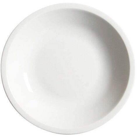 Piatto in porcellana roma bianco tavola fondo cm20,5