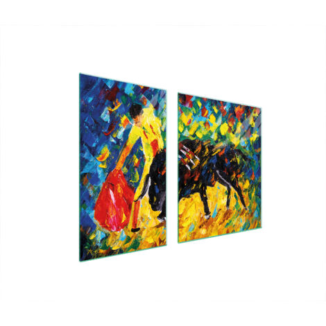 PIATTO IN VETRO e TAGLIERE 100x52 BYK