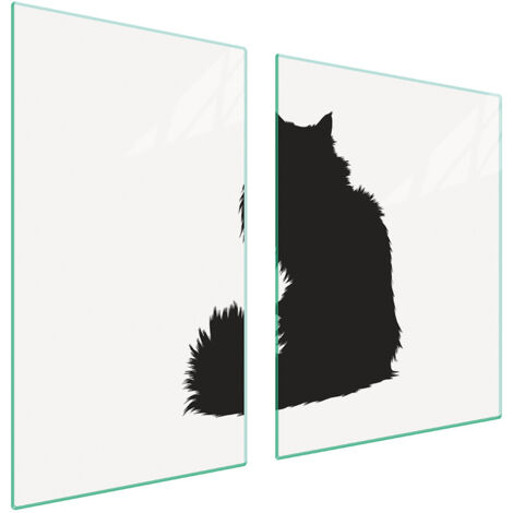 PIATTO IN VETRO e TAGLIERE 100x52 CAT