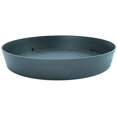 Piatto Iniezione per Vaso Colore Antracite 11x1,6cm