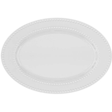 Piatto ovale perle 33x23cm - Sg secret de gourmet