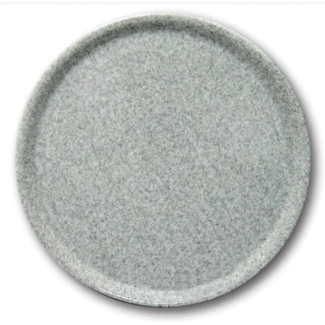 Piatto per pizza resistente in porcellana granito Speciale da 330 mm - set da 6.