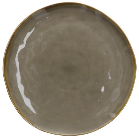 PIATTO PIANO DIAMETRO 27CM GRIGIO/TORTORA LINEA CONCERTO