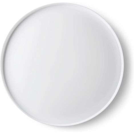 Piatto piano grangusto bianco da 21 cm in vetro opale infrangibile per tavola cucina ristorante hotel casa bormioli