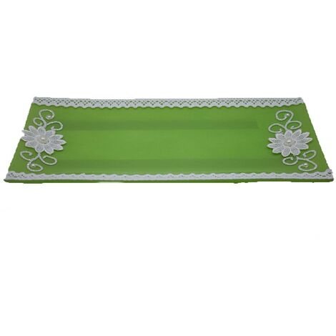 Piatto piattino vassoio centro tavola di pasqua decorazioni pasquali da arredo casa idea regalo 33CM in vetro