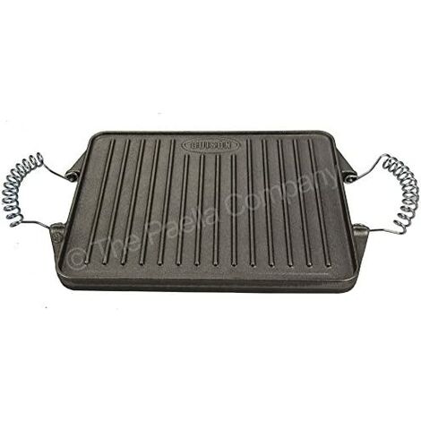 Piatto rettangolare in ferro smaltato 27x21cm. vaello