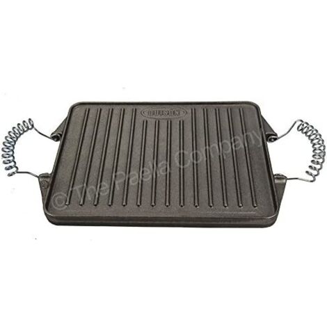 Piatto rettangolare in ferro smaltato 27x21cm. vaello