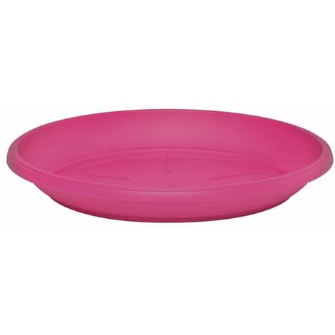 ARCA VASI PIATTO SIMILCOTTO SPAZZOLATO CM 30 FUCSIA