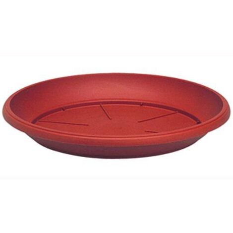 PIATTO SIMILCOTTO SPAZZOLATO D.40 CM TERRACOTTA