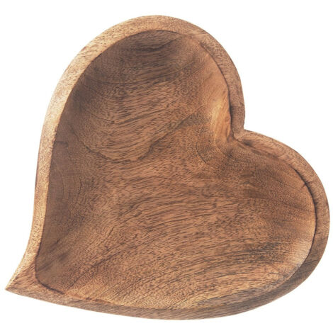 Piatto snack in legno MANGO 25x25 cm