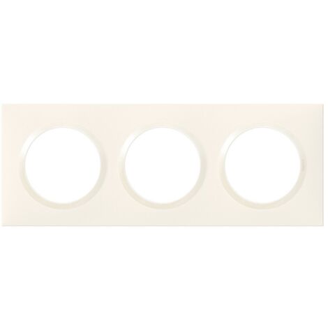 Piatto triplo Dooxie, LEGRAND, bianco Legrand