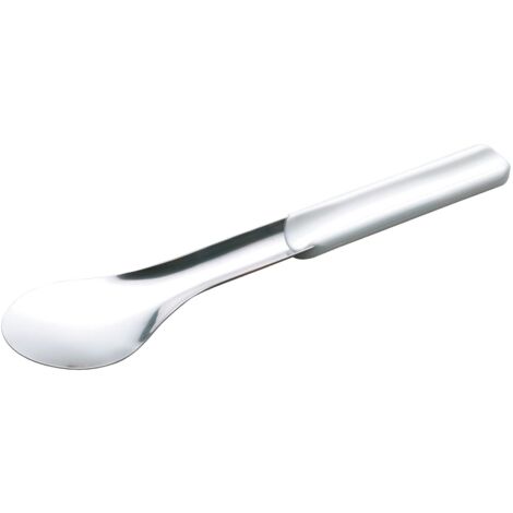 Piazza 040600 Spatola per Gelato Manico Colorato Bianco, 30cm Lunghezza