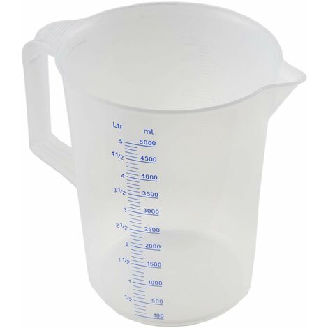 PIAZZA Misurino in Plastica - Capacità 5Lt