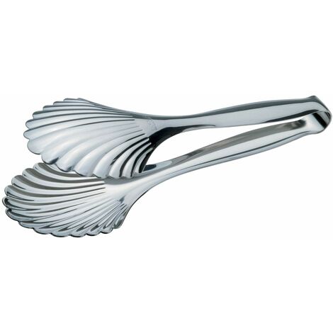 PIAZZA - Pinza da Cucina per Pane, Molla in Acciaio Inox di Alta Qualità - Lunghezza 23 cm