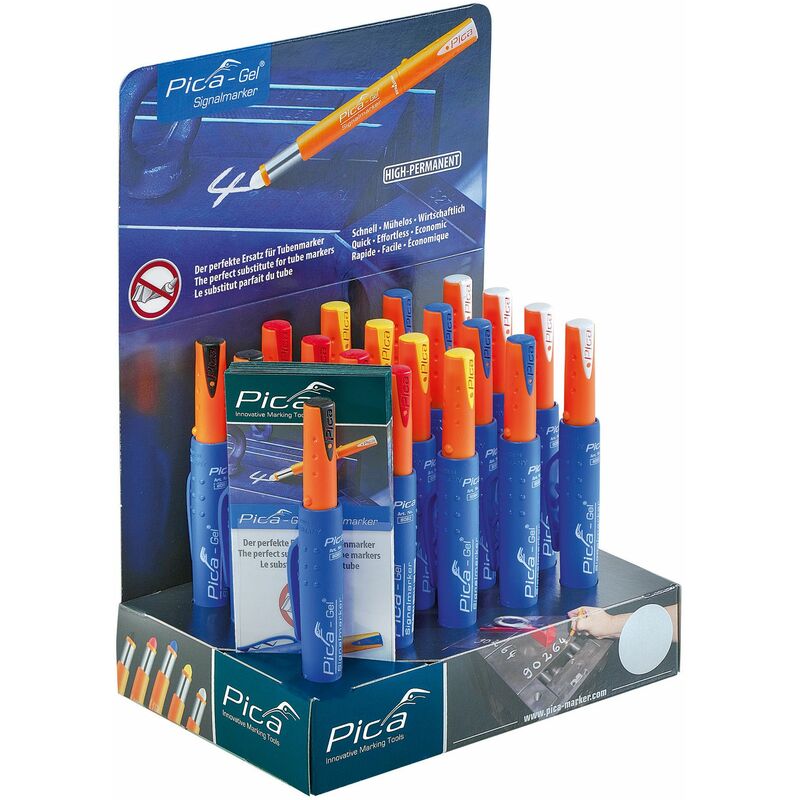 

8020 - Expositor Marcador-señal. GEL-5 colores - Pica