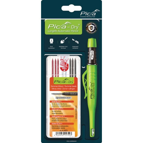 PICA Bau-/Tieflochmarker-Dry+Minenset Farbe sortiert +Minenset 4000 871 414 - 30407