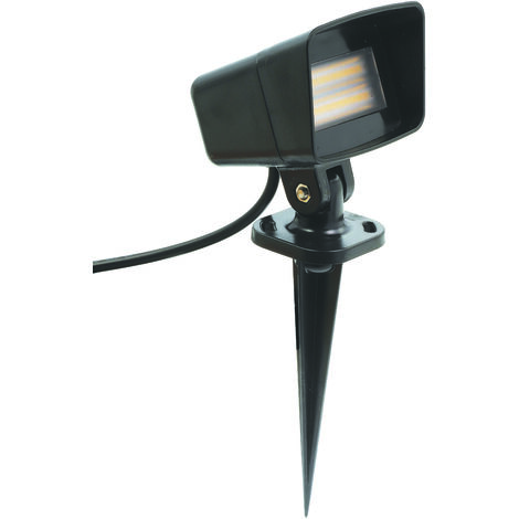 PICA JARDIN SERIE MANTUS 5W 555Lm 4000K (LUZ NATURAL) IP65 78x85x230mm NEGRO