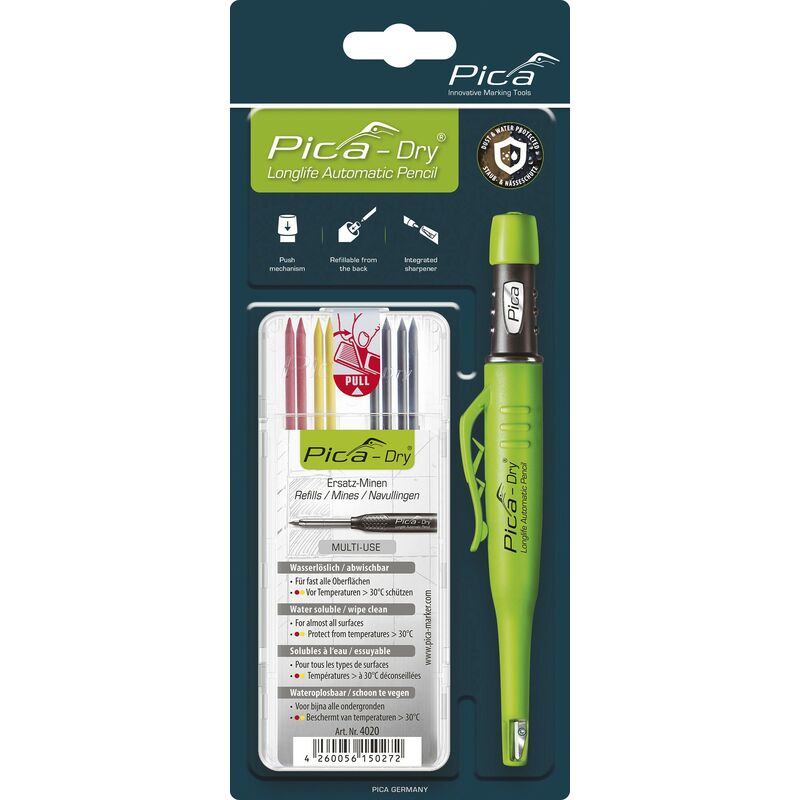 

Packs de marcador 3030 Pica-Dry® y estuche de minas 4020