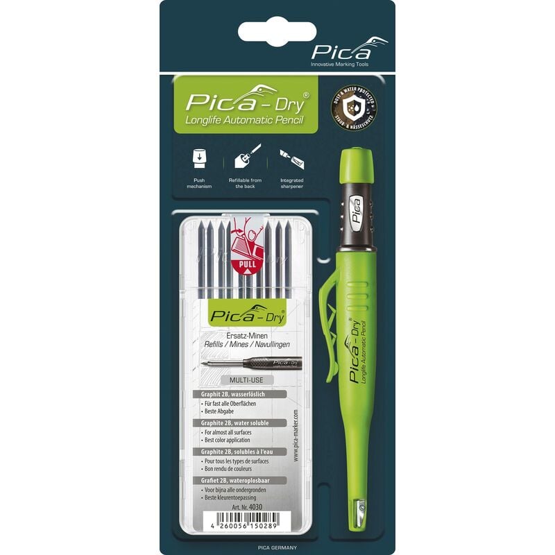 

Packs de marcador 3030 Pica-Dry® y estuche de minas 4030