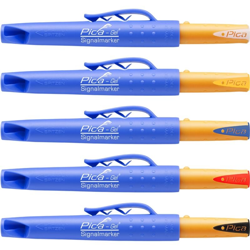 

8084/SB - Marcador permanente GEL (Amarillo) en blister - Pica