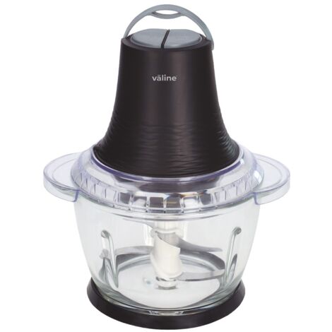 Picadora "Boali" con recipiente de cristal fácil de desmontar y limpiar (300W 230V) IP20 Ø180x205mm color gris