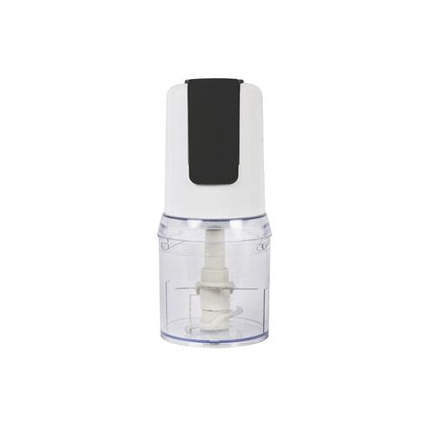 Picadora de alimentos (400W y 2 velocidades) con cuchillas de acero inoxidable (500ml)