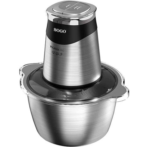 Picadora de Alimentos 500W Sogo Picamix Pro PICSS5262 con Cuenco