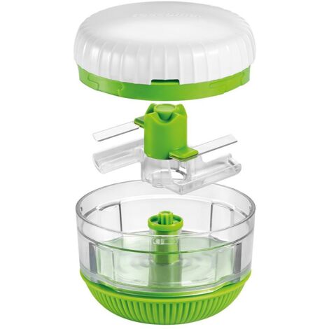 Picadora Giratoria Plástico Resistente Cuchillas Acero Inoxidable Antideslizante Handy Tescoma
