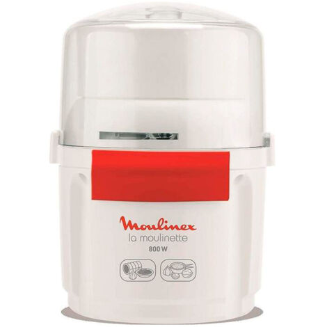 Picadora MOULINEX AD560120 Rojo, Blanco
