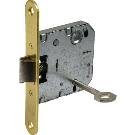 UCEM Cerradura embutir 6134 AB HL - Redondo