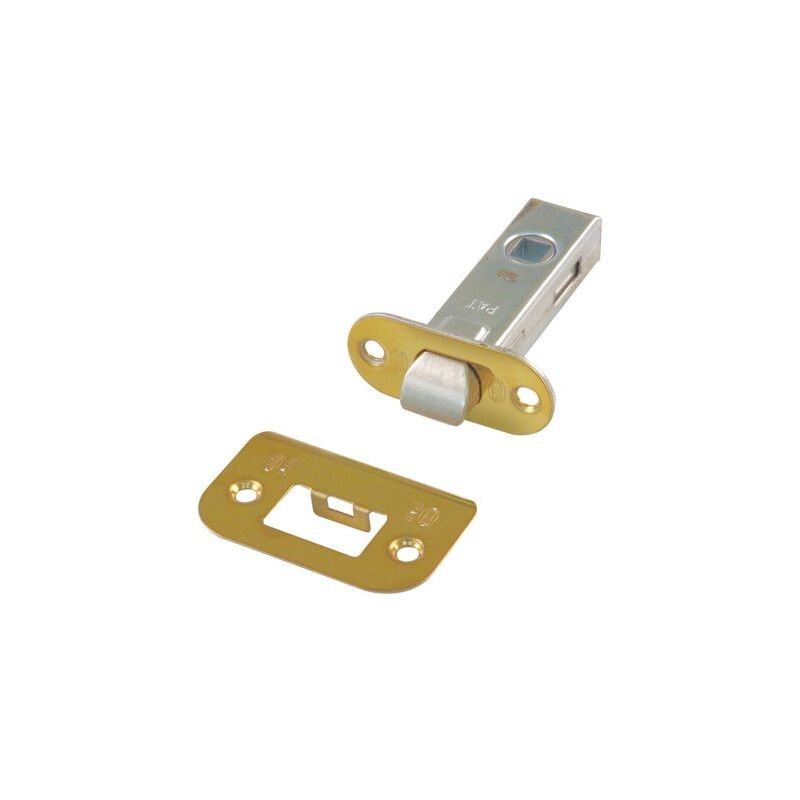 Amig Picaporte 8 45 Tubular Redondo Latonado