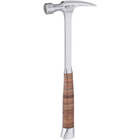 PICARD Ganzstahl Framing Hammer mit Ledergriff Nr. 796 geraut