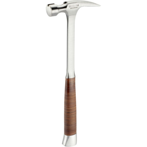 PICARD Ganzstahl Framing Hammer mit Ledergriff Nr. 796 glatt