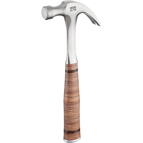 PICARD Ganzstahl Klauenhammer 24 mm mit Ledergriff Nr. 791