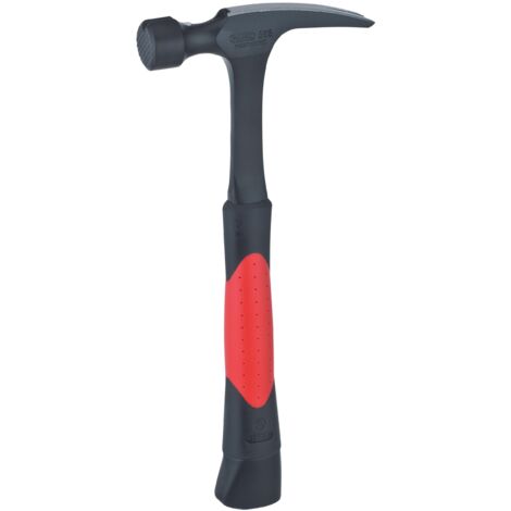 PICARD Ganzstahl Rip Hammer 1.025g mit 2-Komponenten-Griff Nr. 595 glatt