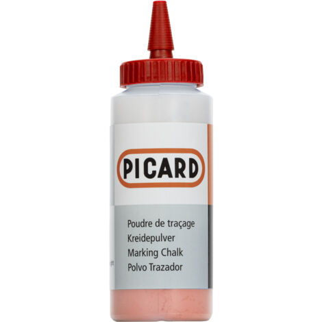 PICARD Nachfüllkreide rot 400g für Schnurschlaggerät Nr. 71576