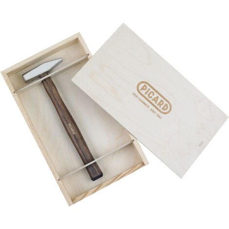 PICARD Schlosserhammer 300g Deutsche Form in Holzkiste Nr. 1e