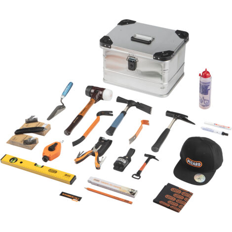 PICARD Starter Set Bau / GalaBau in Alubox 23-teilig Nr. 70020-031