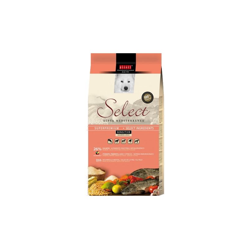 

Select Sensitive Salmon & Arroz Saco de 12 Kg - Picart