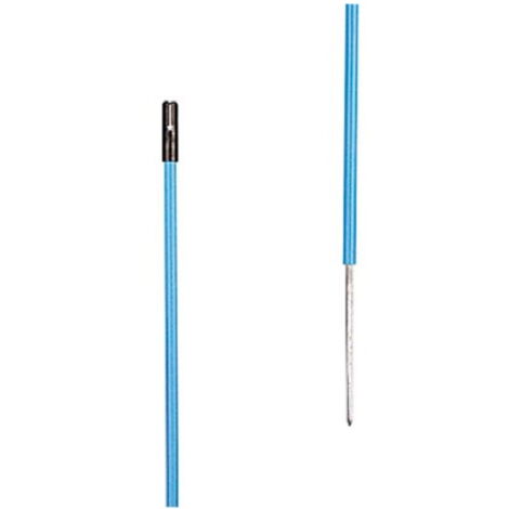 Picchetti in PVC blu da 1,50m per cavalli, pony, animali da reddito e selvatici conf. da 10 pezzi