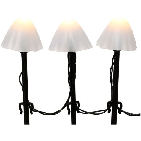 PICCHETTO A FUNGO LEDCON 8 FUNZIONI PER USO ESTERNO 491762 SET DI 20 PEZZI CONCLIPS