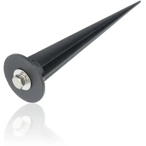 Picchetto da giardino in alluminio 160mm - Nero