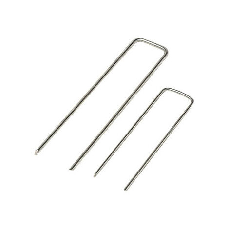 PICCHETTO FERRO 2 PUNTE 3X30X130 PER TELO PACCIAM- 500,0 pz
