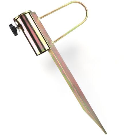 MAGAZZINI COSMA Picchetto in ferro zincato 42mm per ombrellone spiaggia